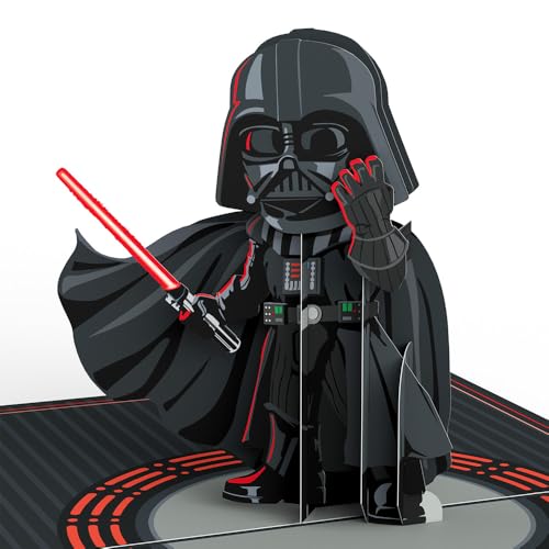 Lovepop Father's Day Pop-Up Card for Him - 3D Star War Darth Vader Greeting Cards for Dad, Husband, Men - Your Powers Are Week - 5" x 7" Card - Blank Notecard & Envelope Included - Image 2