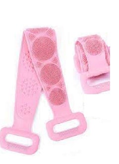 Long Silicone Bath Sponge Exfoliating and Dead Skin Remover for Back and Body (1 Piece)