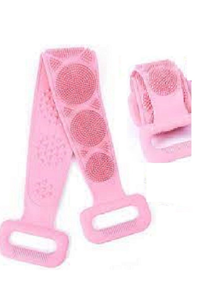 Generic - Long Silicone Bath Sponge Exfoliating and Dead Skin Remover for Back and Body (1 Piece) - Image 1