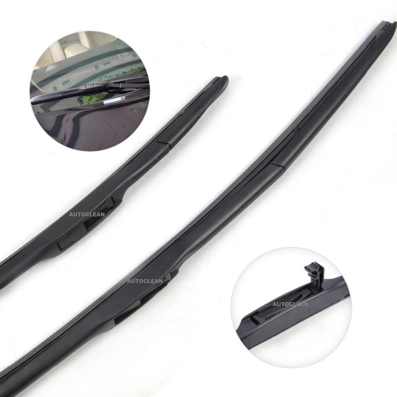 AutoClean شفرة مساحات أمامية لسيارة WRV بحجم (26''+14'' (عبوة من 2 - Image 2