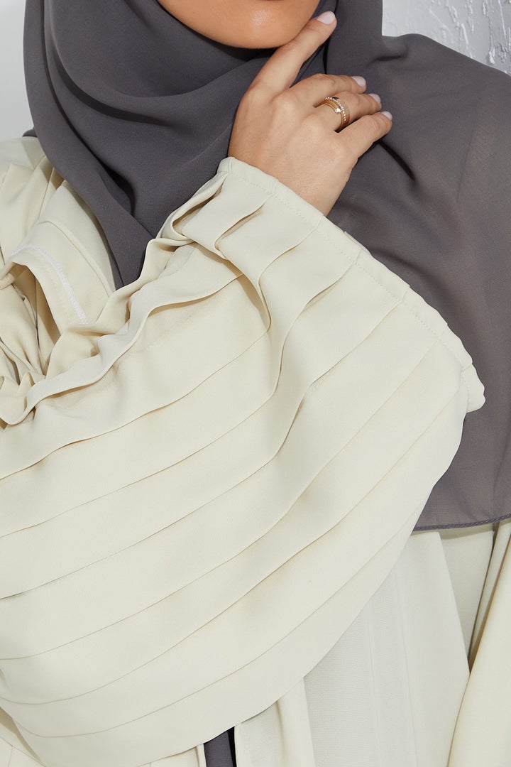 مويستريت عباءة مطوية بأكمام واسعة - Image 4