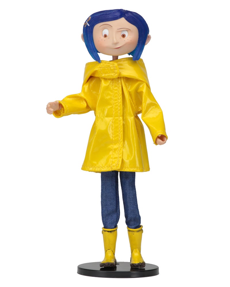 NECA Coraline Bendy Doll in Rain Coat - Image 3