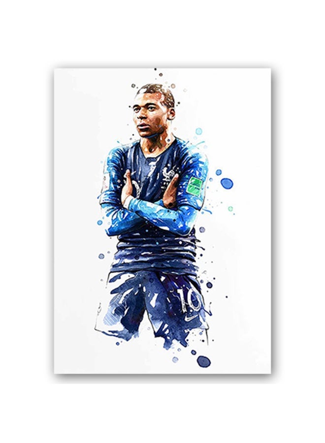 Nariele New football Star Frameless Home Decoration Wall Painting Poster