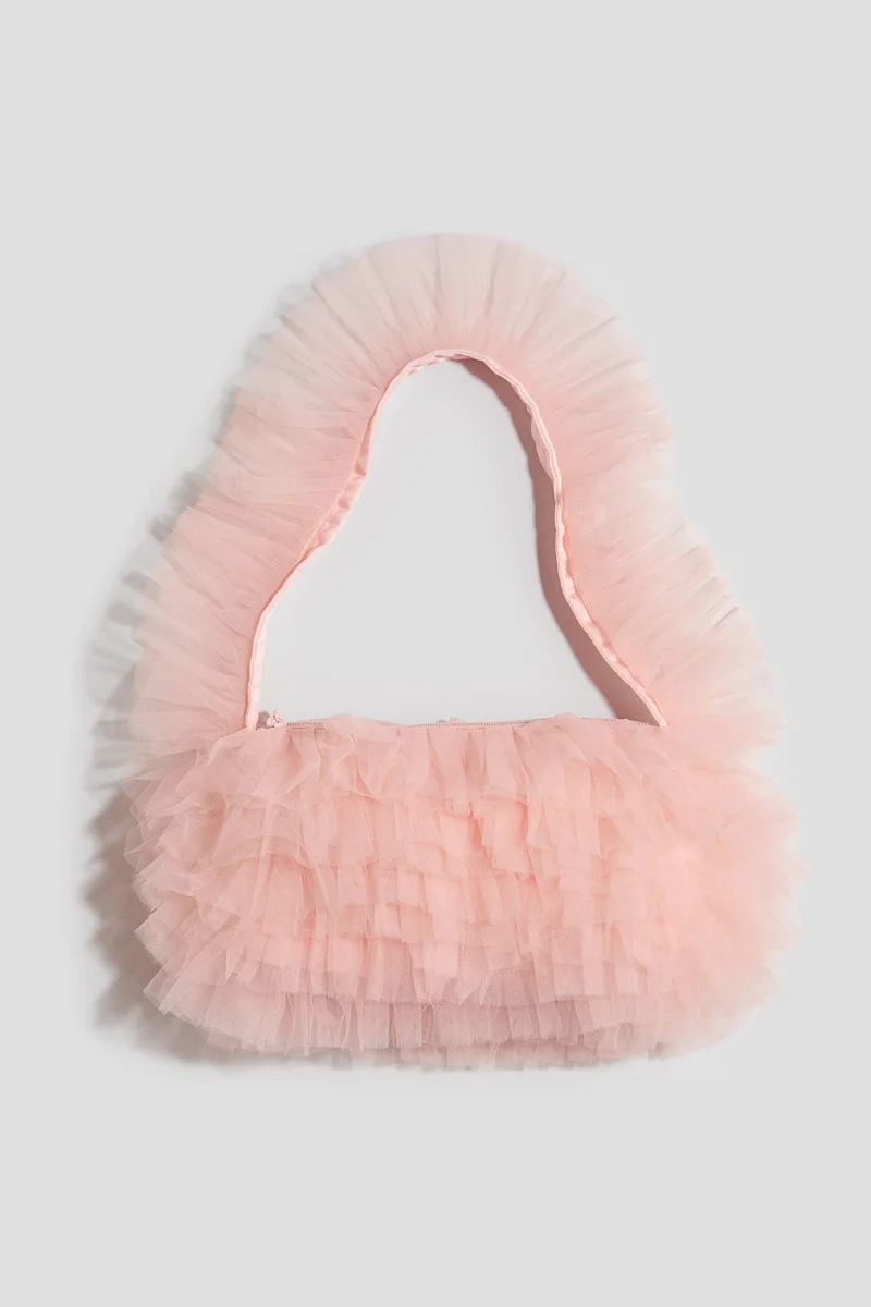 اتش اند ام حقيبة يد مصنوعة بطبقات من التول