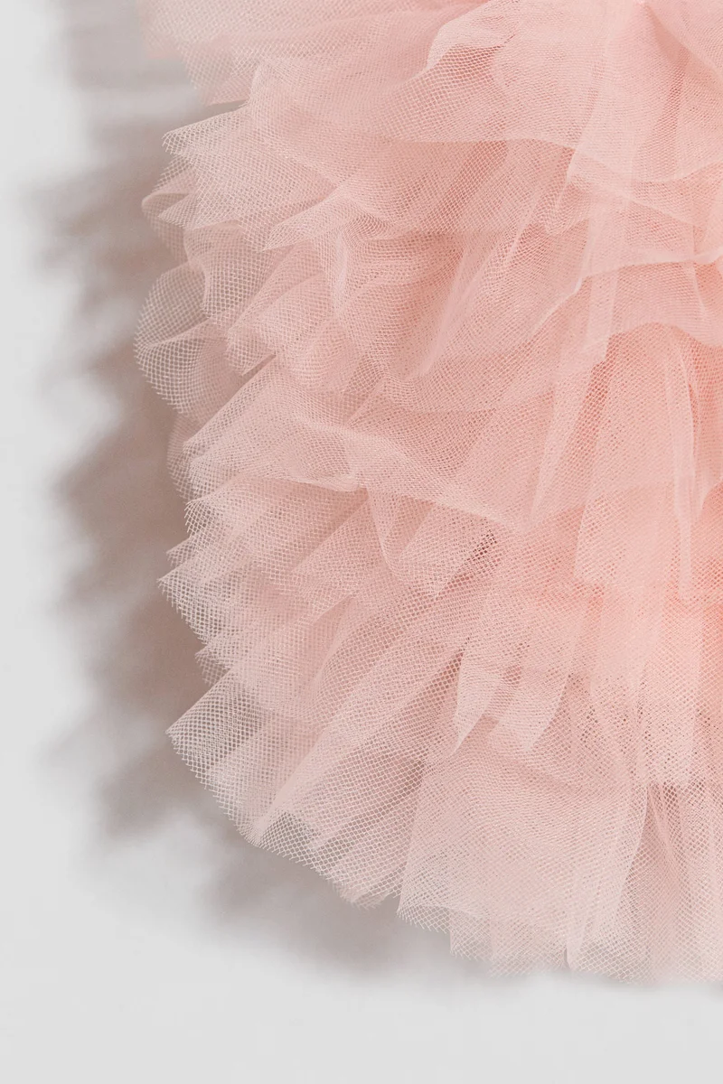 اتش اند ام حقيبة يد مصنوعة بطبقات من التول