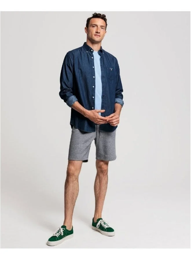 GANT  Gant Regular Fit Indigo Shirt for Men | Best Price UAE