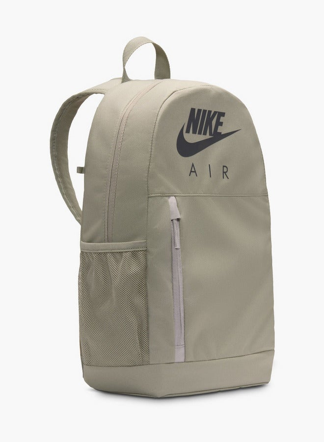 Nike حقيبة ظهر مدرسية بطباعة الشعار مع أحزمة قابلة للتعديل وحافظة أقلام - Image 2