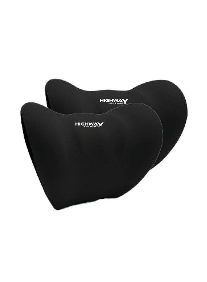 HIGHWAY Two neck support pillows to relieve neck pain with 100% washable memory foam - Image 4