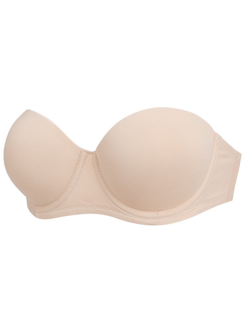Generic Women Bras Strapless Bras Invisible Bras Comfortable Everyday Bras with Clear Straps  - Image 1