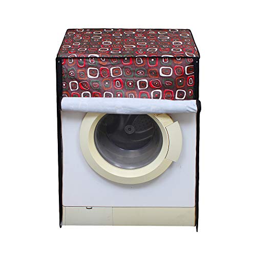 Lithara Waterproof Front Load Washing Machine Cover For 6 kg, 6.2 Kg, 6.5 Kg, 7 Kg (Design_65) - Image 1