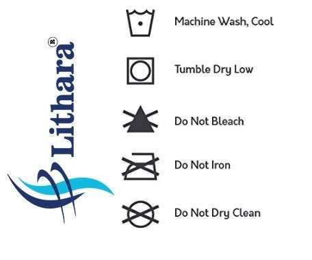Lithara Waterproof Front Load Washing Machine Cover For 6 kg, 6.2 Kg, 6.5 Kg, 7 Kg (Design_65) - Image 5
