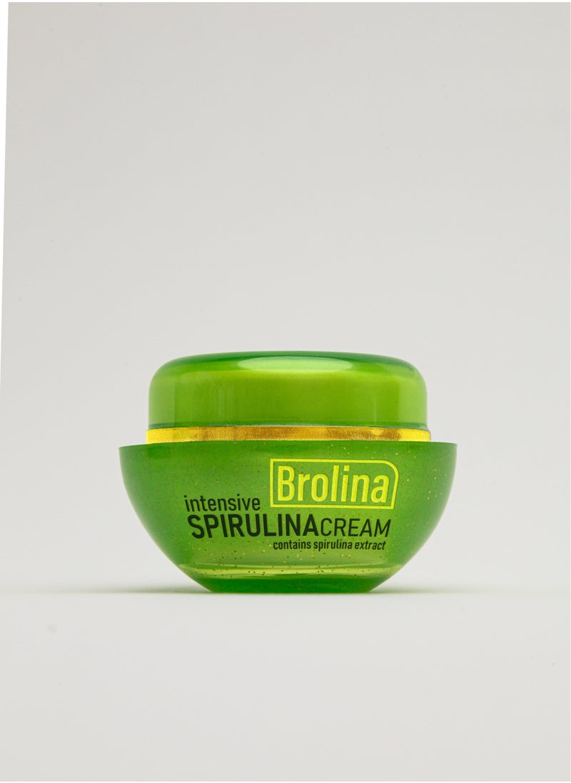 BROLINA - Intensive Nourishing Facial Cream with Spirulina, - Image 1