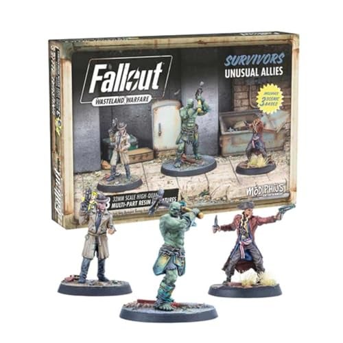 Modiphius Fallout Wasteland Warfare Survivors Unusual Allies - Image 1