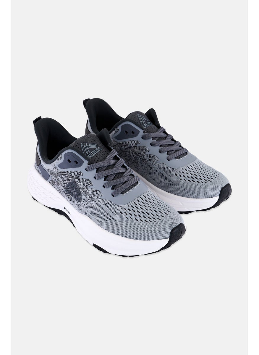 RBX - Men Lace Up Running Shoes, Light Grey - Image 1