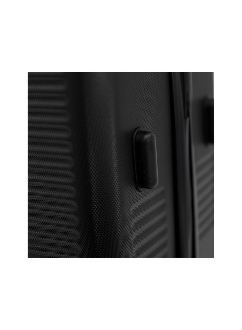 MELIFE Hardshell Luggage Trolley Bag 3 Pieces Set With Spinner Wheels,Black (S-20inch,M-24inch,L-28inch) - Image 5