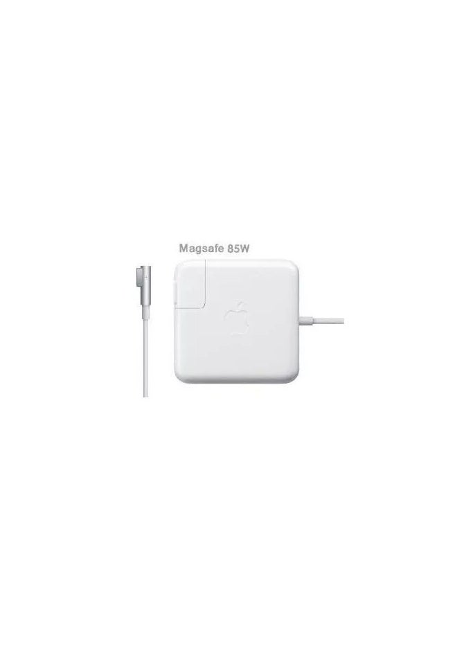 Generic - Apple 85W Genuine L -Tip MacBook MagSafe AC Adapter - White - Image 1
