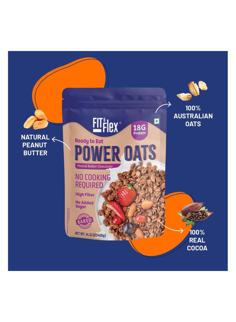 Fit & Healthy Fit & Flex Protein & Fiber Oats - 400g  - Image 4
