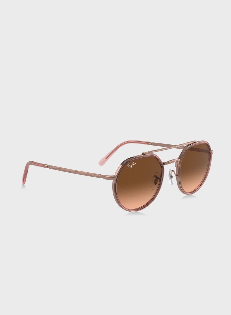 Ray-Ban 0Rb3765 Irregular Sunglasses - Image 3
