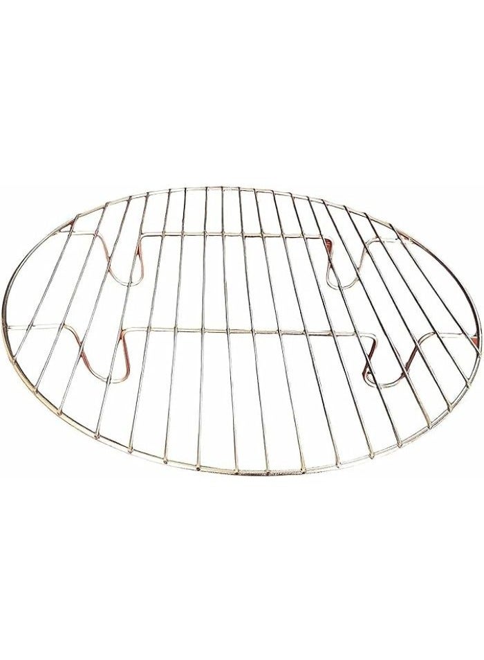 Food Cooling Rack and Oil Strainer - Round design with diameter of 38cm - Image 1
