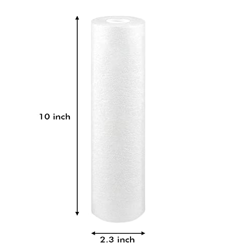 Shapure RO 10 Inch 120 Gram Spun Filter PP Cartridge Suitable for All 10 inch Stanadard Pre Filter | 10 Inch Pre Filter Spun Candle Polypropylene | (Pack of 4, 120 Gram) - Image 3