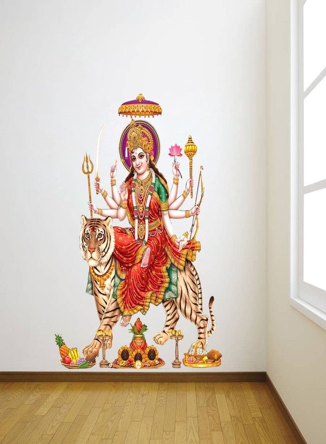 Sticker Studio ملصق حائط دورجا ما من ستيكر ستوديو (المقاس - العرض × الارتفاع - 58 سم × 48 سم) - Image 2