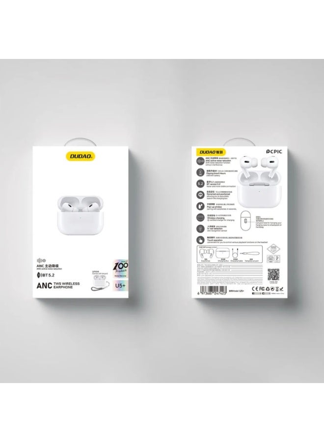 دوداو DUDAO U5+-W  TWS ANC WHT - Image 1