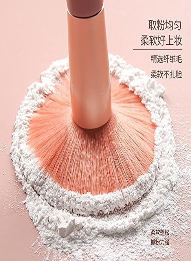 VishBin Makeup Brushes with Bag, 8PCS Professional Makeup Brush Set, Travel Size Cosmetic Brushes Kit for Face Foundation Blush Eye Shadow, Wooden Handle Synthetic Bristle - Image 5