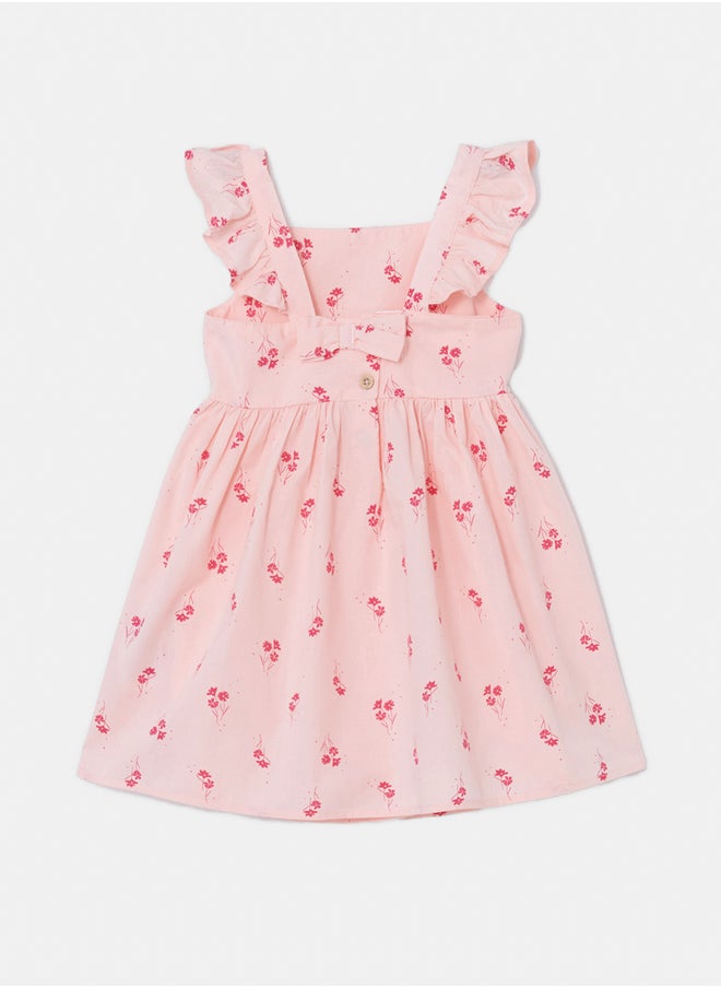 Square Neck Floral Girls Poplin Dress - pzsku/Z5043CA08E39F51BD6416Z/45/_/1740511100/08fa9b88-fd93-4441-afae-ec121c456fab