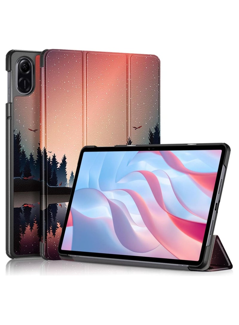 Case Compatible with Huawei Honor Pad X8 Pro/X9 11.5” 2023, PU Slim Cover, with Auto Sleep/Wake Up Hard Trifold Stand Cover Case for Honor Pad X9