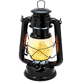 YAKii YAKii Flame Effect 20-LED Metal Oil Lamp,Vintage Style Hurricane Lantern Thanksgiving & Christmas Day Decorations  - Image 1