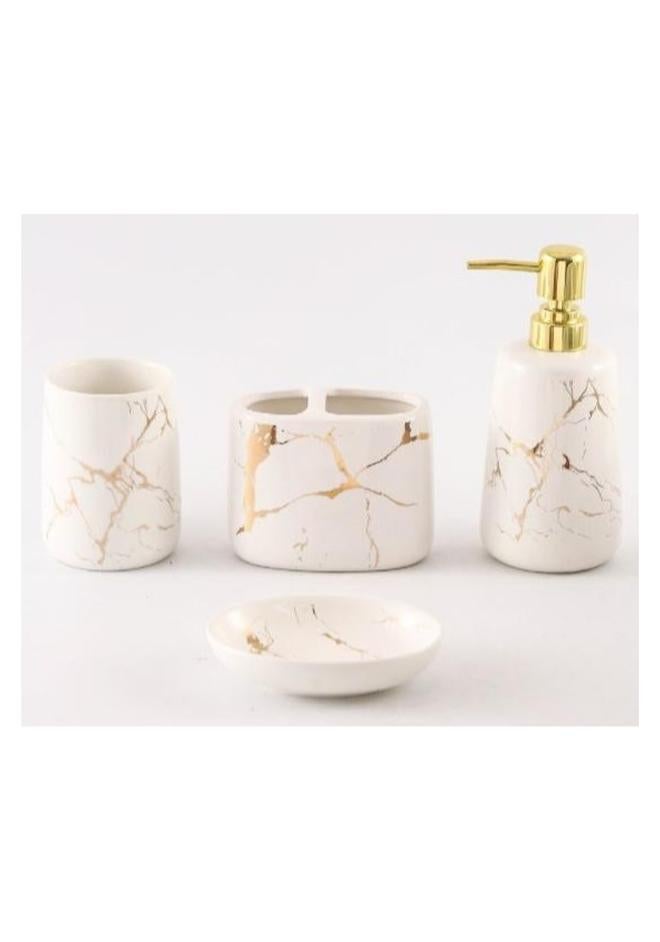 PERFECT FOR GIFTS OR PROMOTIONS: Perfect for housewarming parties, weddings, or bathroom renovations - a complete set that adds a sophisticated, coordinated touch to any bathroom setting.
