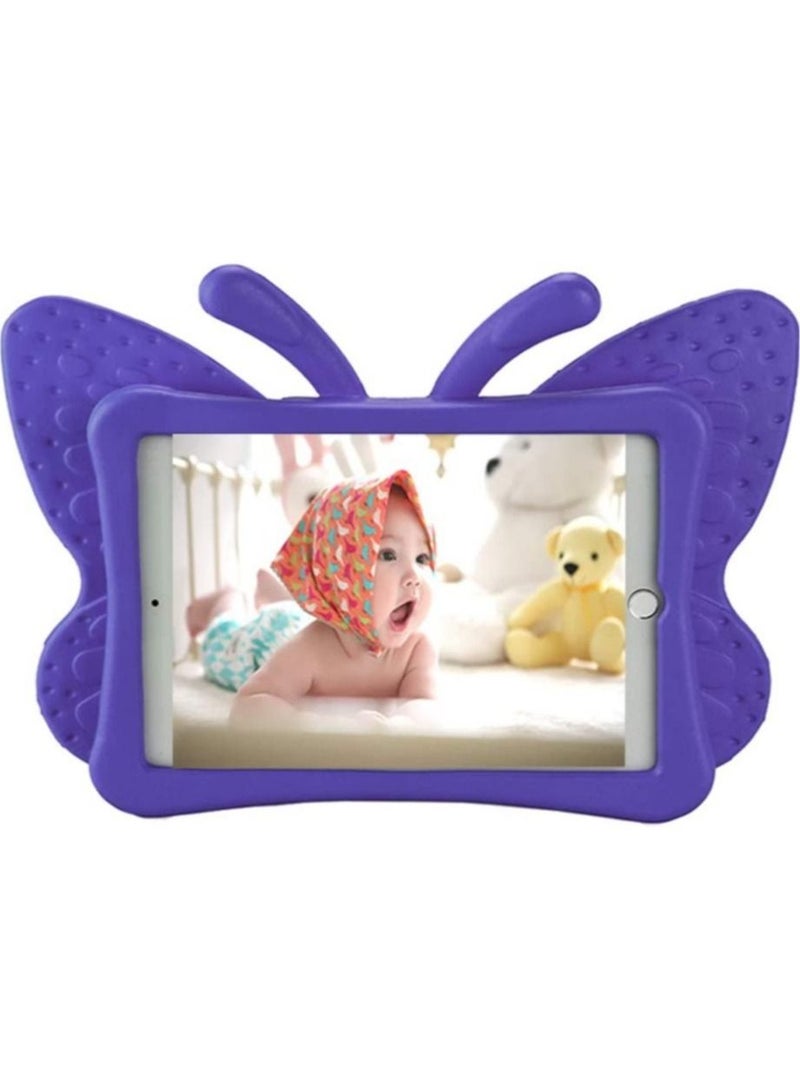 ELTRAZONE iPad 9th 8th 7th Generation Case Kids Girls, Cute Butterfly Shockproof EVA Foam Super Protection Stand Cover for iPad 2021 2020 2019 10.2" and iPad Air 3 Pro 10.5" - Image 2