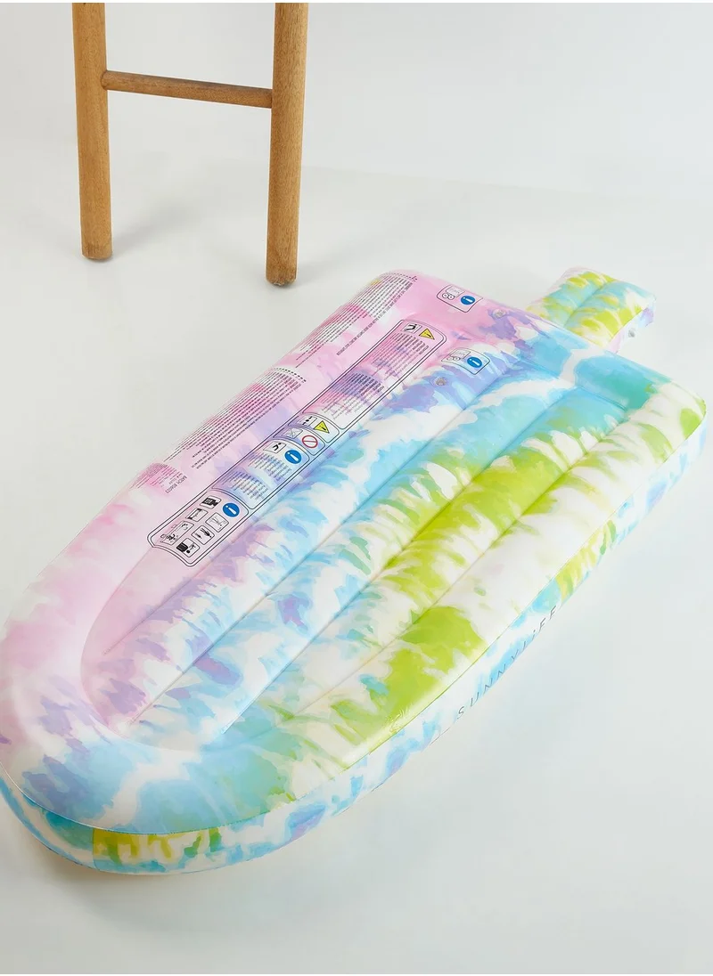 SUNNY LIFE Luxe Lie-On Float Ice Pop Tie Dye