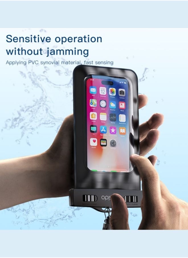 Yesido IPX8 Waterproof Phone Case – Full Touchscreen Access, Secure Lock & Neck Strap – Fits All Smartphones  - Image 4