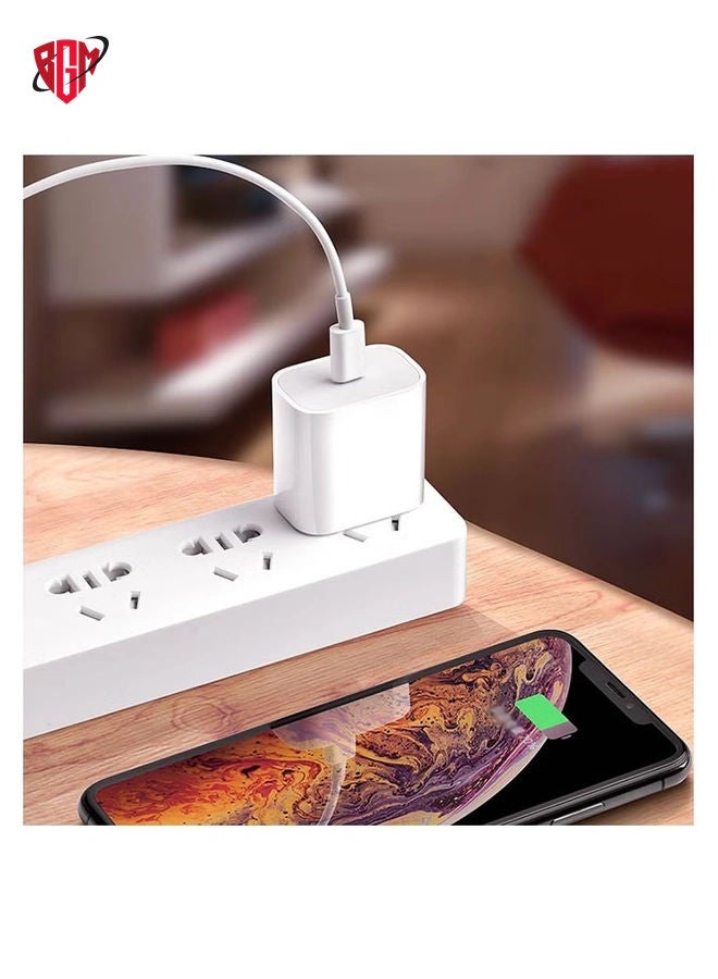 BGM 20W Original Phone Fast Charger With Cable For Apple iPhone  - Image 3