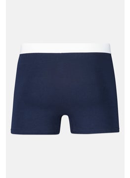 RBX Men 3 Pcs Brand Logo Boxer Brief, Navy/Grey/Blue  - Image 4