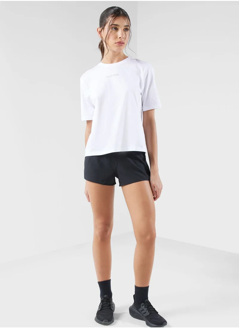 Calvin Klein Sports 2In1 Logo Shorts