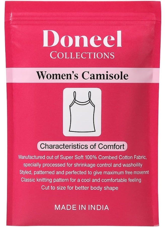 Doneel مجموعة دونيل قميص نسائي، أبيض، قطعة واحدة - Image 2