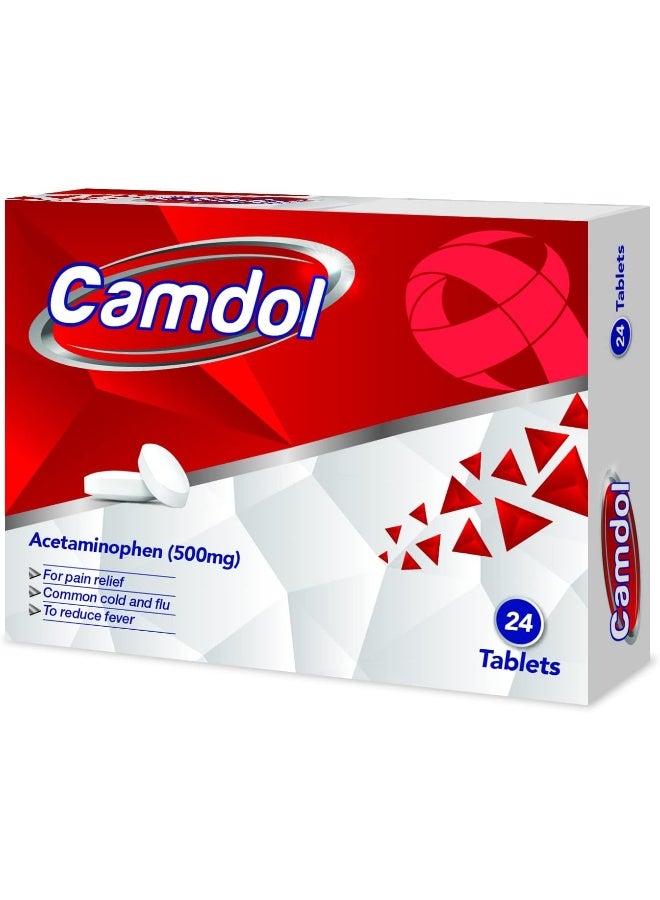 Camdol كامدول 500 ملغ 24 قرص - Image 1