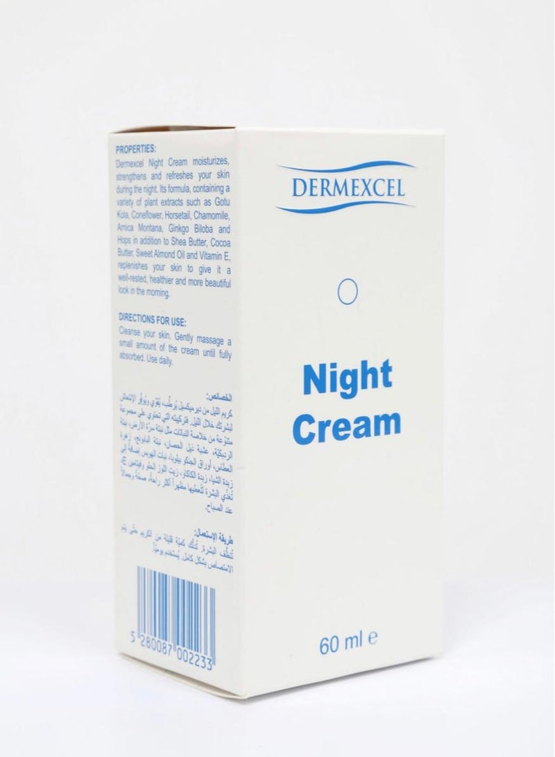 DERMEXCEL NIGHT CREAM 60 ML - Image 3