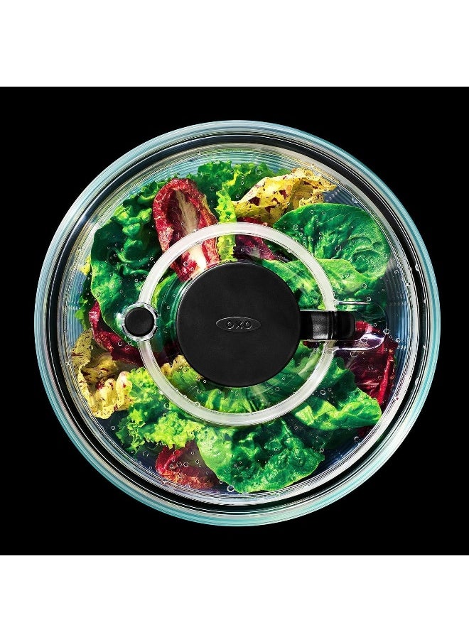 OXO Good Grip Glass Salad Spinner Clear Large/6.22 Quart  - Image 3