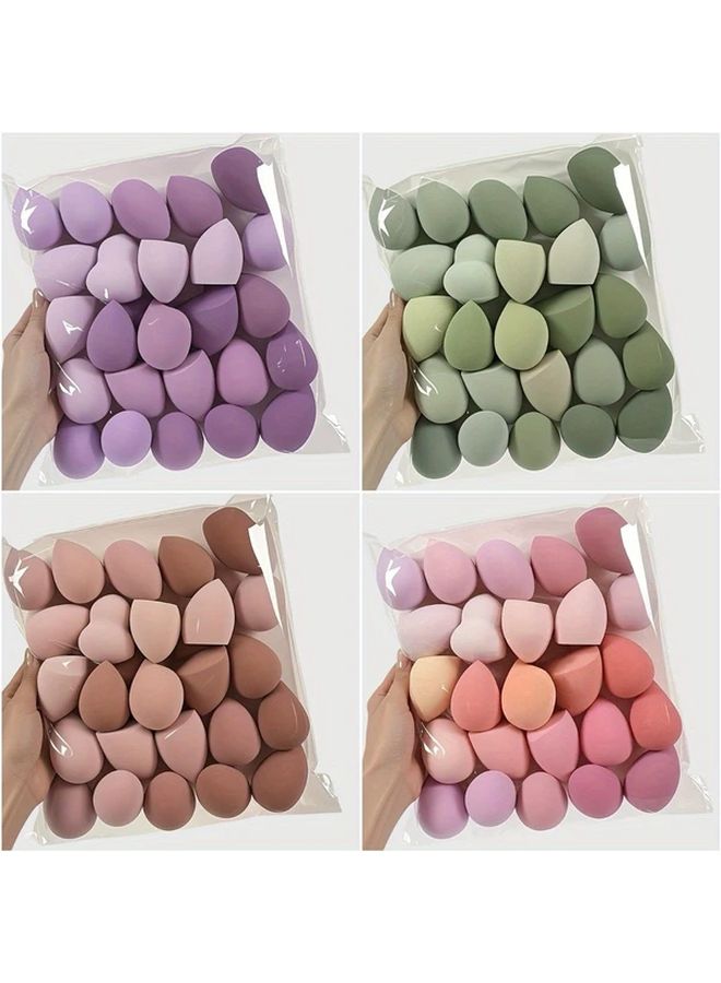 8pcs Pink Professional Makeup Sponge Set For Foundation Liquid Powder Flawless Application - Image 1