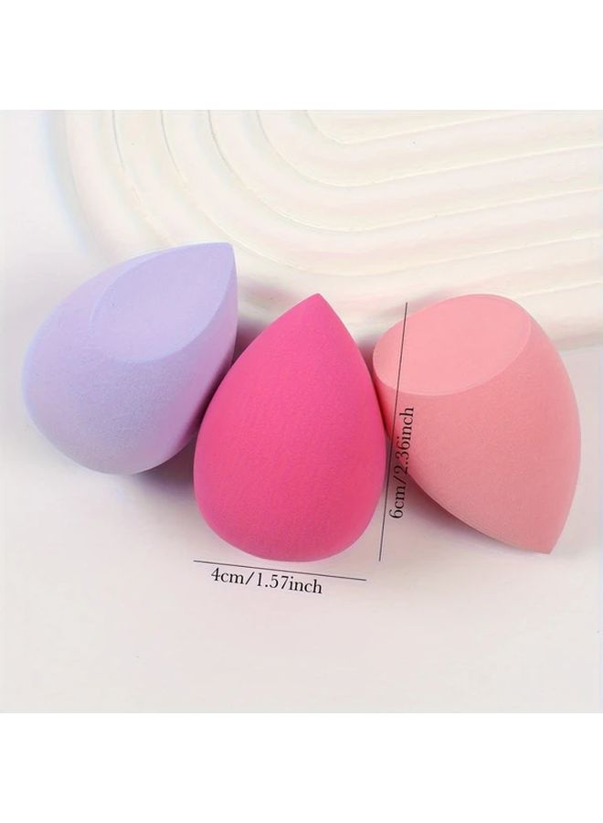 8pcs Pink Professional Makeup Sponge Set For Foundation Liquid Powder Flawless Application - Image 4