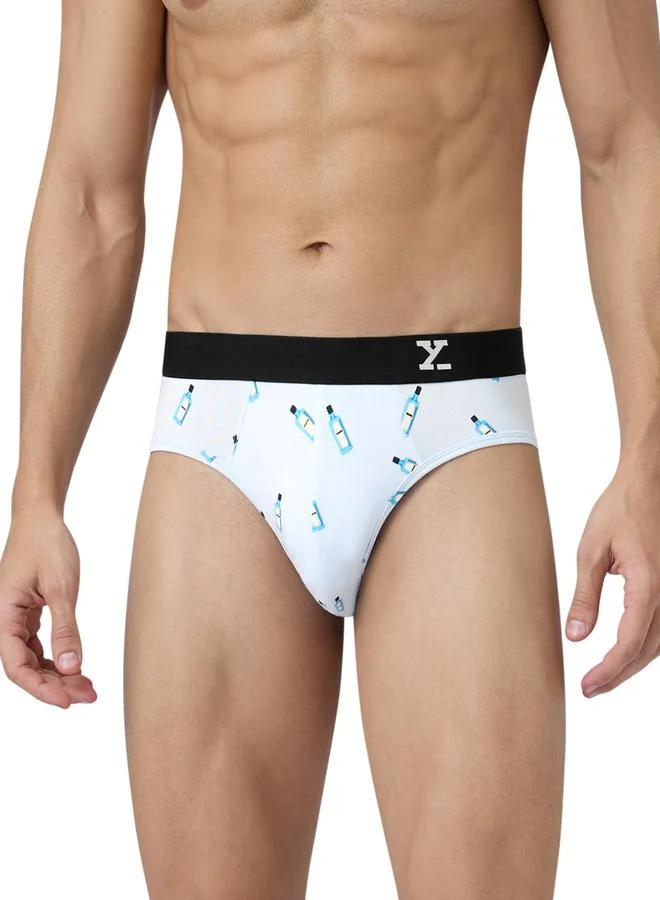 XYXX Pack of 2 - Men Surf Cotton Printed Briefs