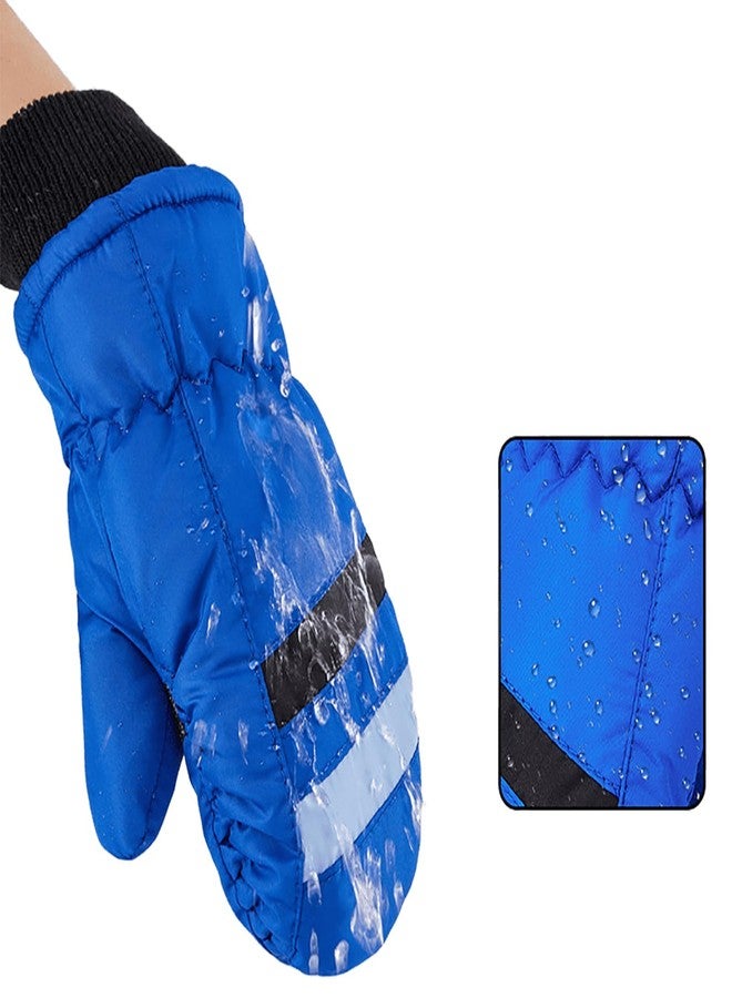 CXQRR Kids Winter Snow Ski Gloves for Toddler Boys Girls 2-5 Years -Windproof Thermal Warm Mittens for Snowboarding - Image 2