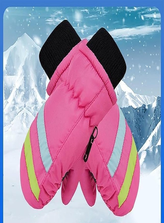 CXQRR Kids Winter Snow Ski Gloves for Toddler Boys Girls 2-5 Years -Windproof Thermal Warm Mittens for Snowboarding - Image 5