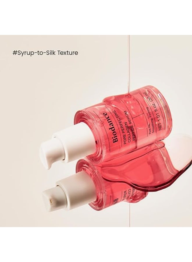 بيودانس BIODANCE Pore Perfecting Collagen Peptide Serum, Skin Firming & Radiance Boost, Plumping, Pore Care, Makeup Prep Serum for All Skin Types, Korean Skincare, Stocking Stuffers | 1.01 fl.oz x 1 ea - Image 4