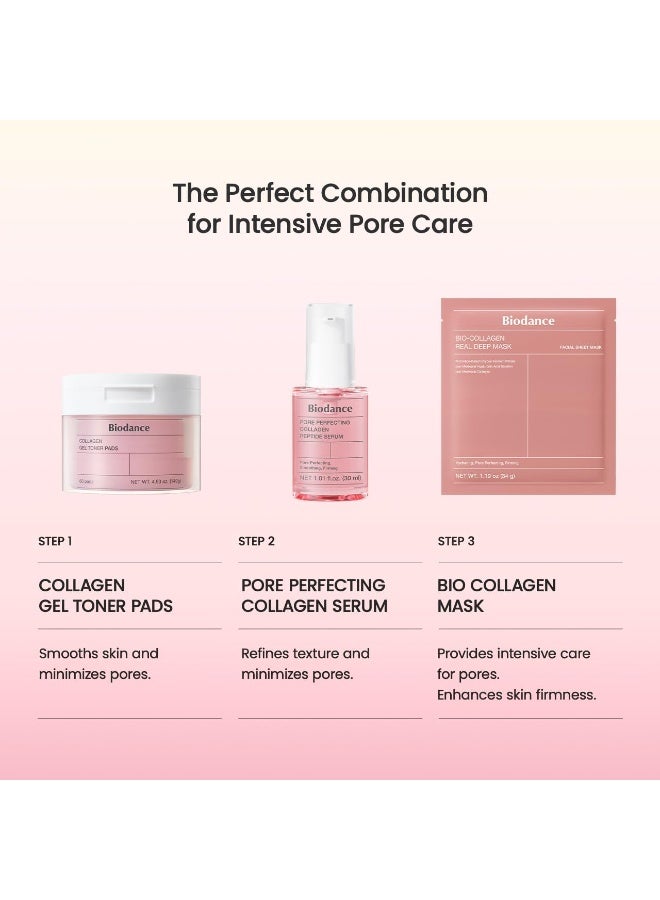 بيودانس BIODANCE Pore Perfecting Collagen Peptide Serum, Skin Firming & Radiance Boost, Plumping, Pore Care, Makeup Prep Serum for All Skin Types, Korean Skincare, Stocking Stuffers | 1.01 fl.oz x 1 ea - Image 5