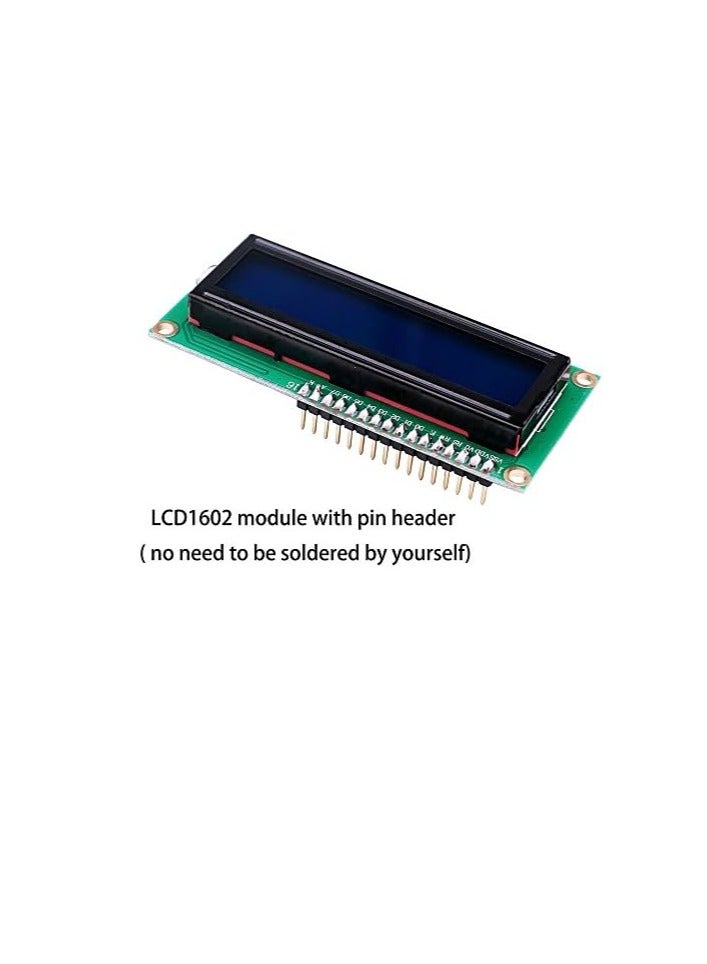 ELEGOO UNO R3 Project Super Starter Kit Compatible with Arduino IDE with Tutorial, 5V Relay, UNO R3 Board, Power Supply Module, Servo Motor, Prototype Expansion Board, etc. for Beginner