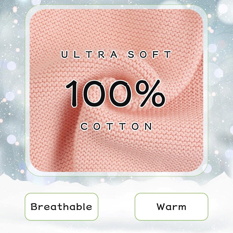 Peecabe Baby Boys Knitted Scarves Warm Toddler Girl Infinity Scarf Kids Soft Chunky Neck Warmer for Fall Winter - Image 5
